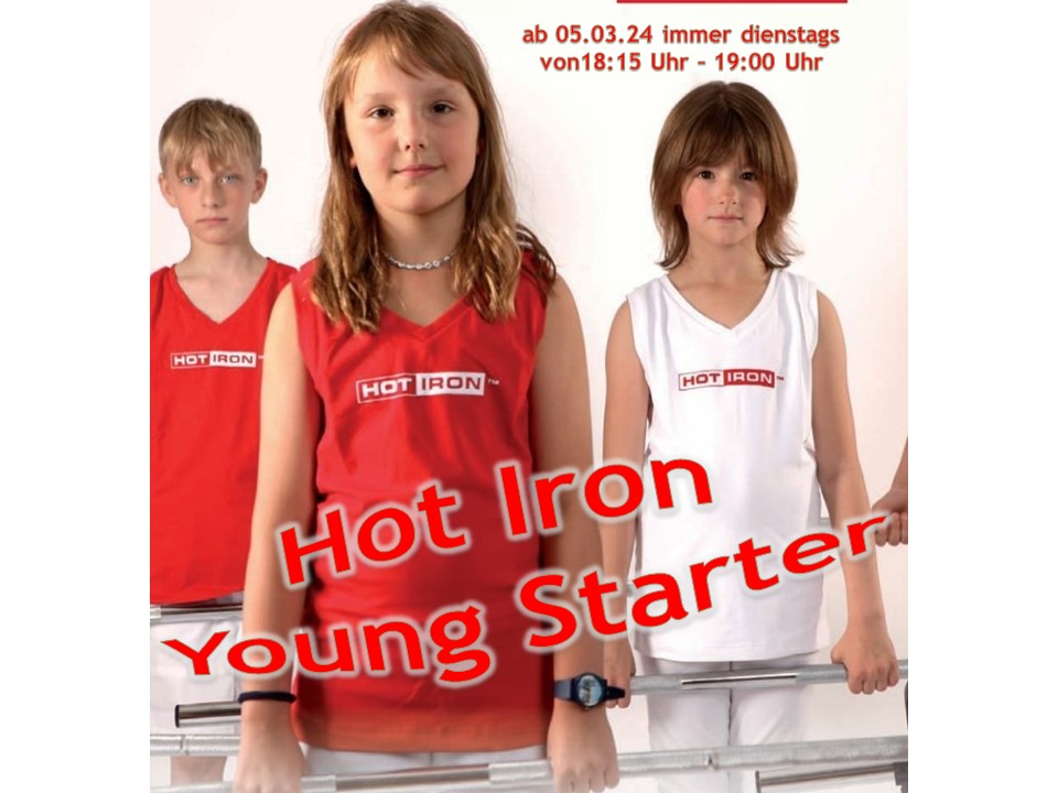 Hot Iron Young Starter ab 05.03.24 für alle 12-16 Jährigen
