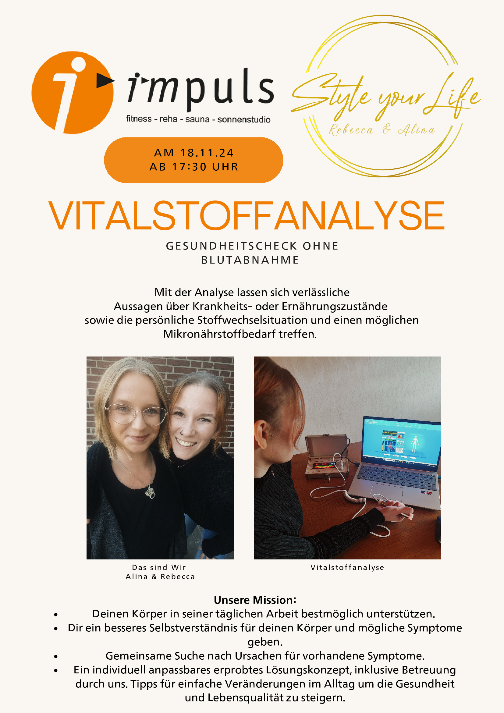 Vitalstoffanalyse 