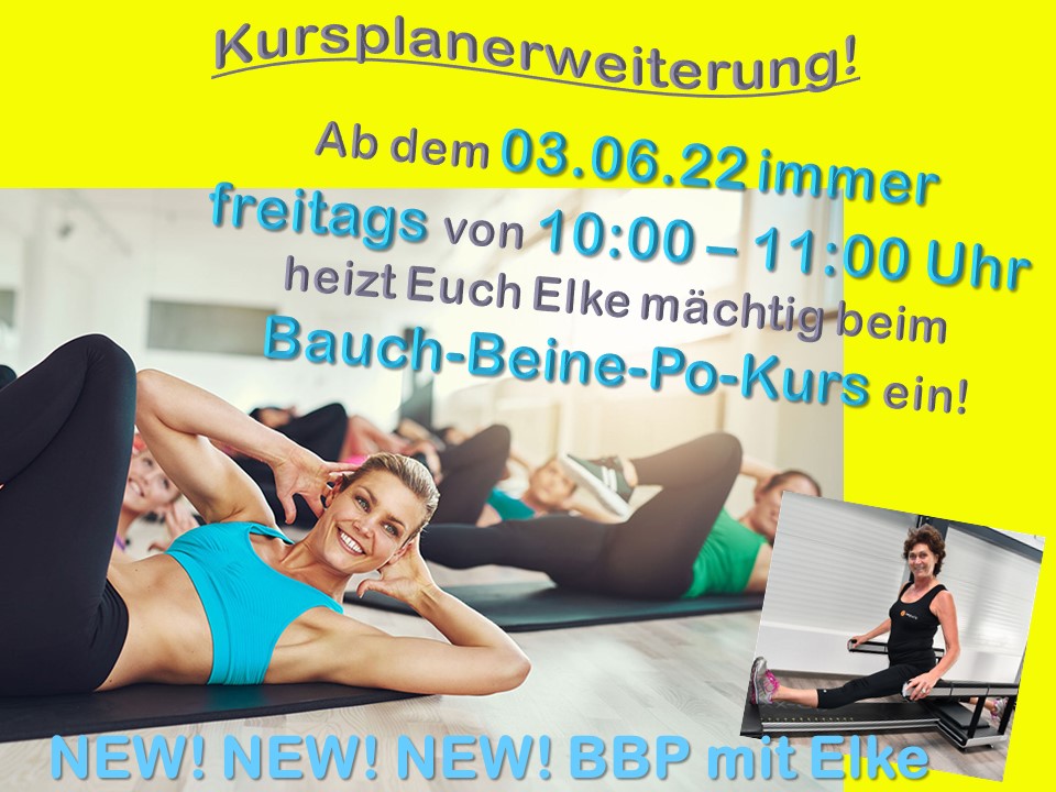 BBP immer freitags ab dem 03.06.22