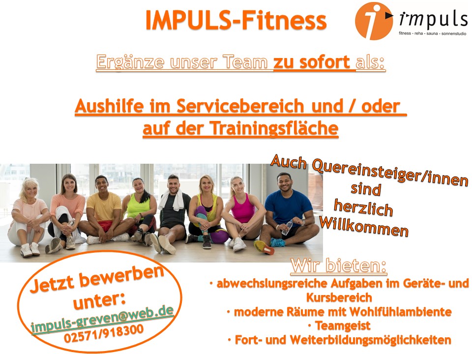 Aushilfe zu sofort gesucht!